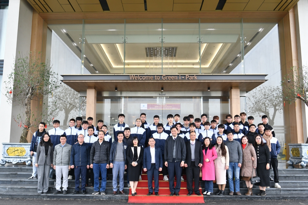 Công ty Green i-Park tiếp tục chương trình hướng nghiệp tại KCN Liên Hà Thái