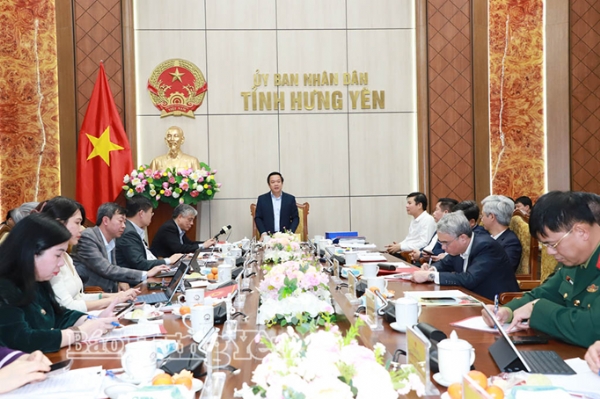 Phiên họp thẩm định điều chỉnh Quy hoạch tỉnh Hưng Yên thời kỳ 2021 – 2030, tầm nhìn đến năm 2050