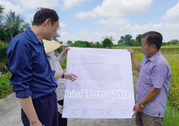 Xã Bắc Thụy Anh: Giải phóng mặt bằng thực hiện dự án cụm công nghiệp Thụy Văn