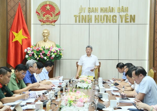UBND tỉnh họp cho ý kiến nhiều nội dung quan trọng