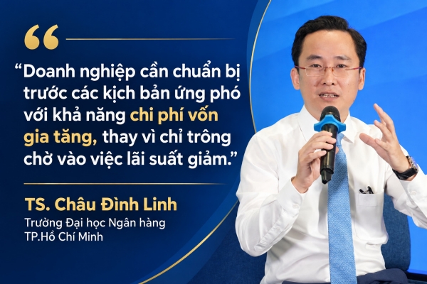 Lãi suất chưa thể ‘hạ nhiệt’: Doanh nghiệp cần chủ động bài toán vốn