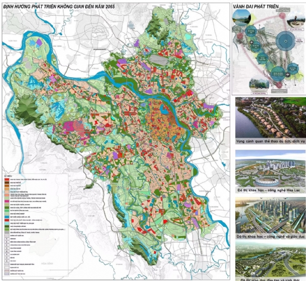 Quy hoạch Hà Nội 100 năm: Phải tính đến công trình dịch vụ, hạ tầng xã hội dưới lòng đất