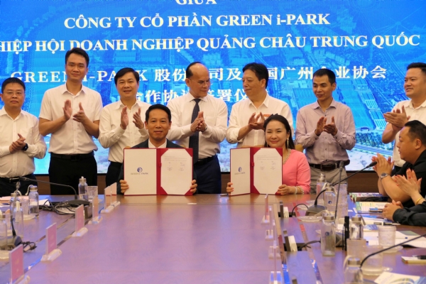 Đoàn Hiệp hội Doanh nghiệp Quảng Châu đến thăm Liên Hà Thái