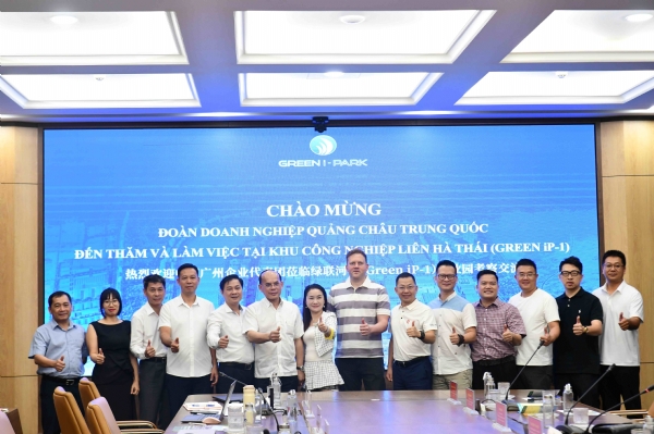 Green i-Park đón đoàn doanh nghiệp Quảng Châu tìm hiểu cơ hội đầu tư