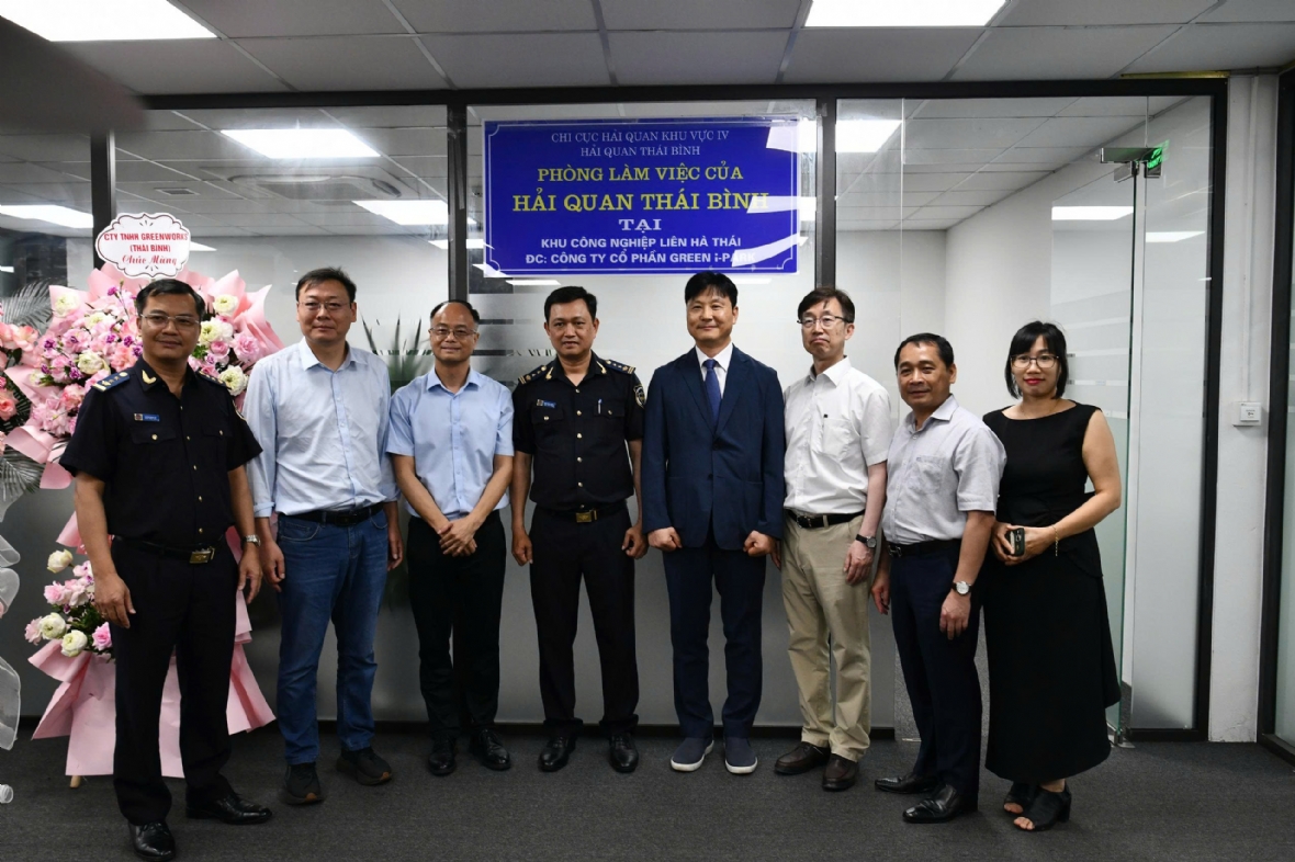 Khai trương Văn phòng Hải quan khu vực IV tại KCN Liên Hà Thái (Green iP-1)