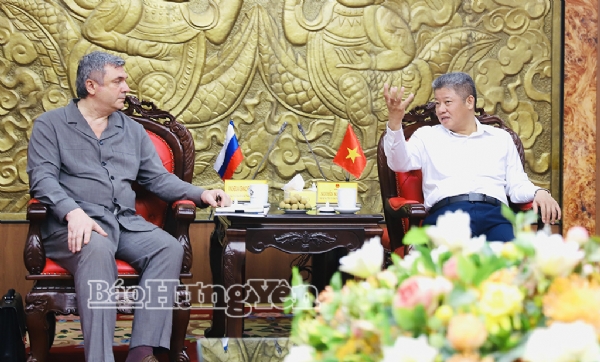 Thúc đẩy hợp tác giữa tỉnh Hưng Yên và thành phố Saint Petersburg (Liên bang Nga)