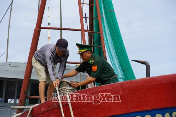 Các xã Thái Thụy và Hưng Phú chủ động ứng phó với bão số 01