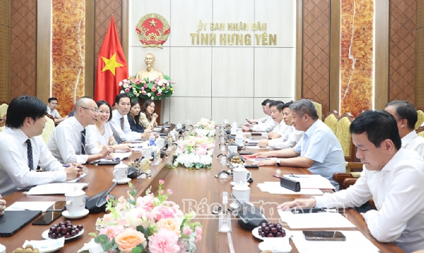 UBND tỉnh làm việc với JICA về phát triển hạ tầng giao thông và môi trường đô thị