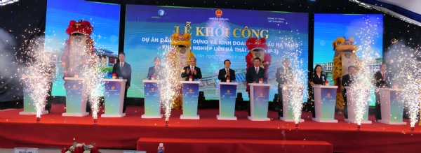 Khởi công Dự án xây dựng và kinh doanh kết cấu hạ tầng Khu công nghiệp Liên Hà Thái (Green iP-3): Bước tiến mới của Green i-Park